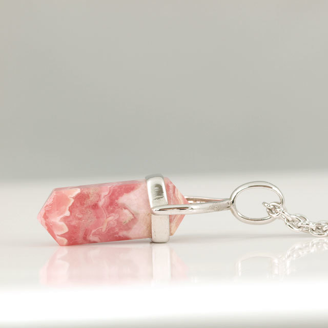 ロードクロサイト(インカローズ) ペンダント・トップ (ネックレス