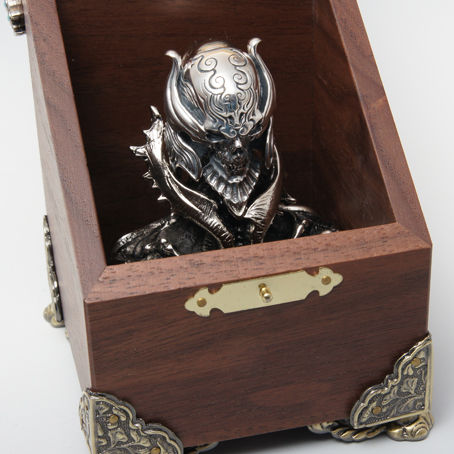 魔導輪ザルバ Body Statue in the Box - ホワイトメタル ver.