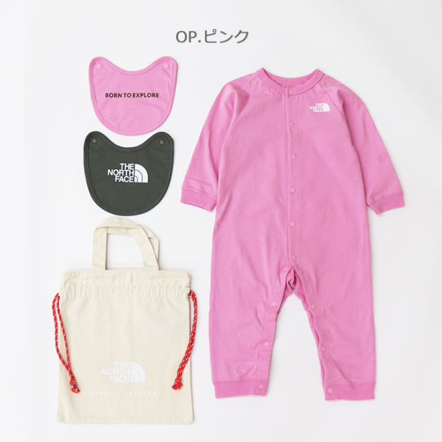 THE NORTH FACE ザ・ノースフェイス ベビー ロングスリーブロンパース