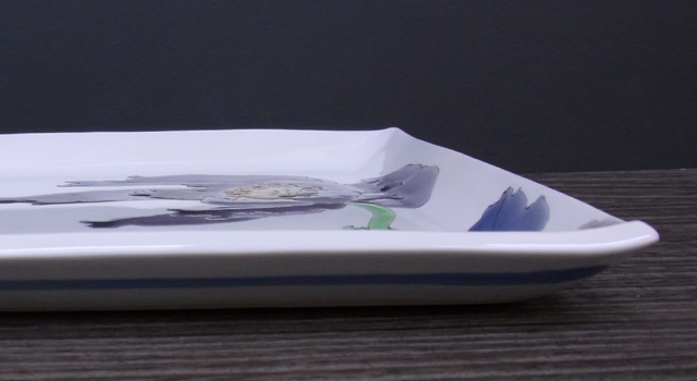 2枚組角皿 牡丹の図 [ 武腰潤 ]