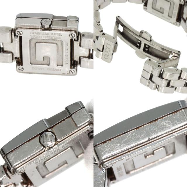 GUCCI グッチ 3600L G スクエア 腕時計 ステンレススチール/SS