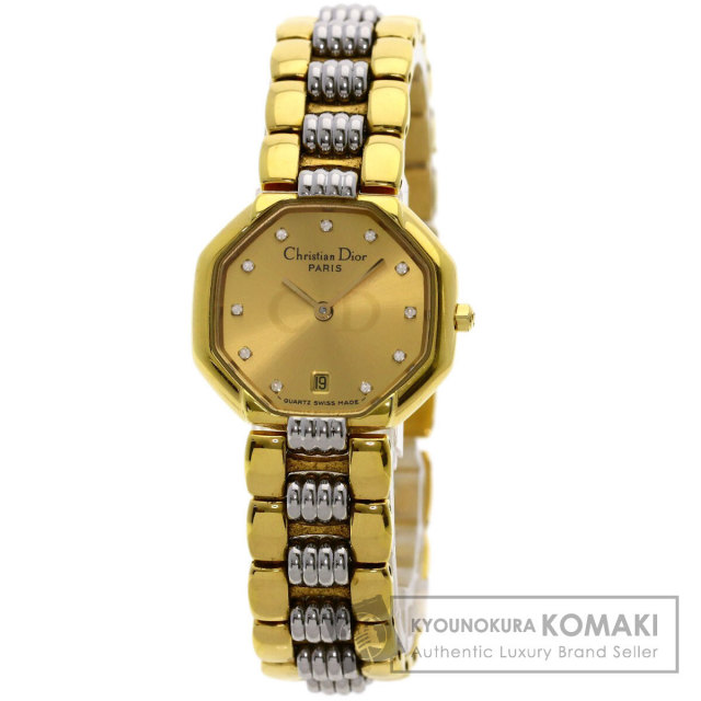 CHRISTIAN DIOR クリスチャンディオール D48-133-1 オクタゴン 腕時計