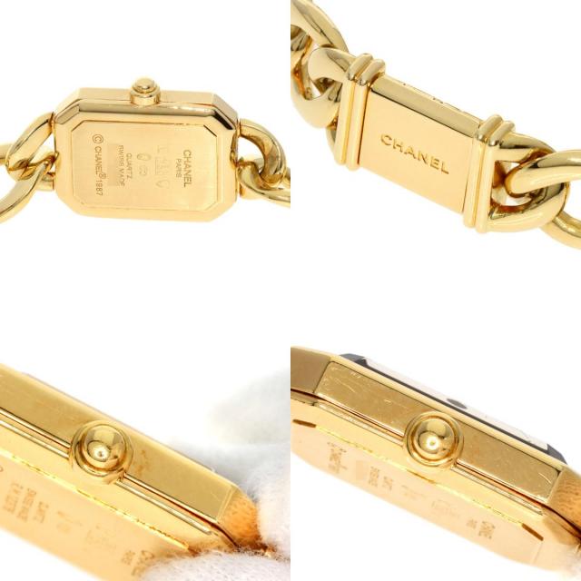CHANEL シャネル H0003 プルミエール 金無垢 腕時計 K18イエロー