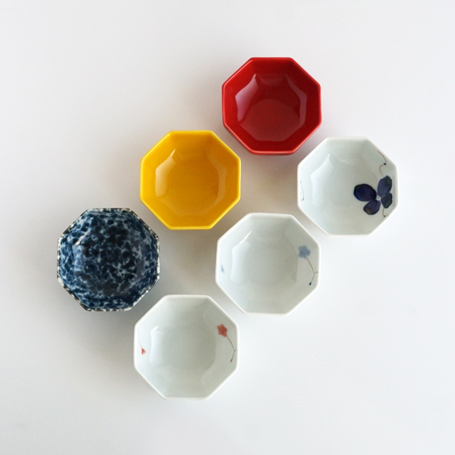 豆八角小鉢（6色）