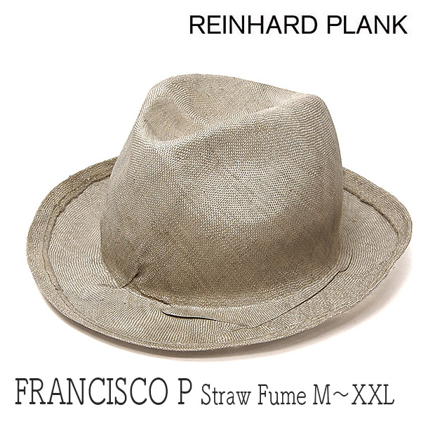 イタリア REINHARD PLANK(レナード プランク) ストロー中折れ帽