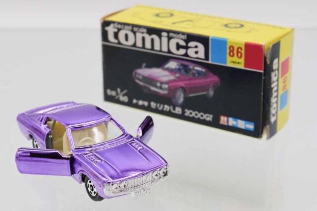 ミニカーショップ ケンボックス トミカ 黒箱☆86-1-7☆トヨタセリカ LB