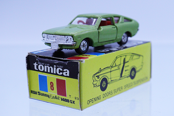ミニカーショップ ケンボックス トミカ 黒箱☆8☆日産サニー