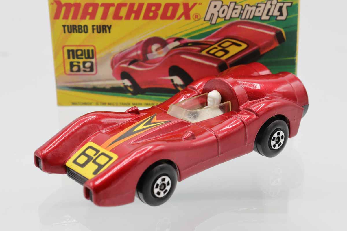 ミニカーショップ ケンボックス マッチボックス☆69☆TURBO FURY(#69