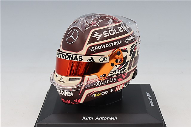 スパーク 1/5 ヘルメット メルセデスAMG ペトロナス F1チーム K
