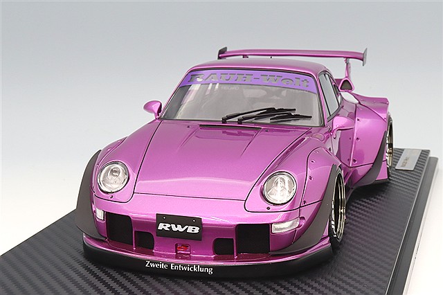 イグニッションモデル 1/18 RWB 997 ブラック/SSR SP1タイプ18インチ