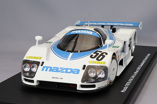 KKスケール 1/18 マツダ 787B 1991 ルマン24H 6位 #18 D.ケネディ/S