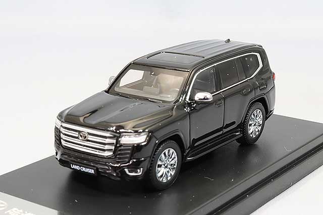 LCDモデル 1/64 トヨタ ランドクルーザー LC300-ZX グレイ