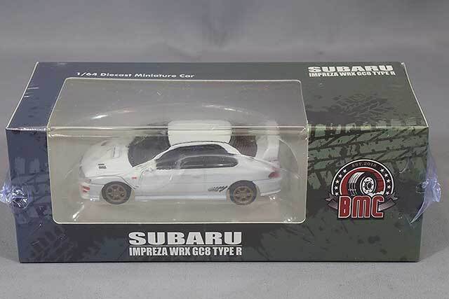 BM CREATIONS 1/64 スバル インプレッサ WRX Type R 3, 4-6 ホワイト