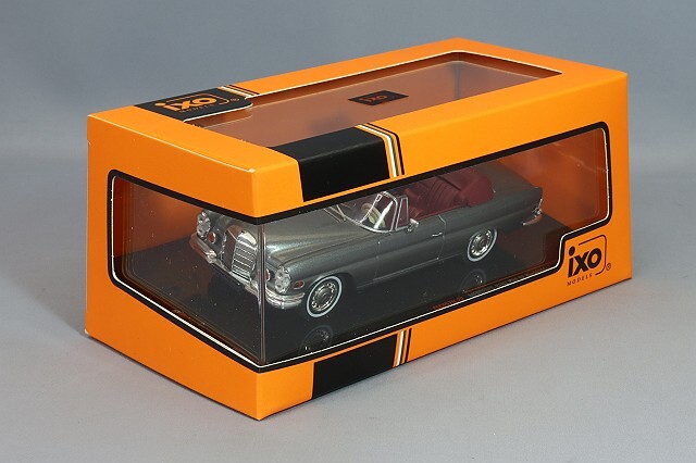 イクソ 1/43 メルセデスベンツ 280SE 1969 メタリックグレー