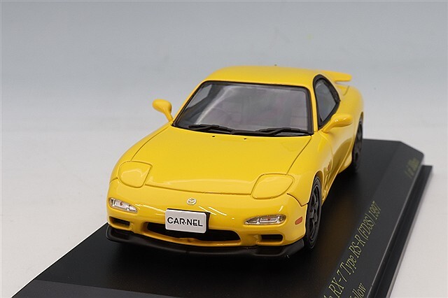 カーネル 1/43 マツダ RX-7 Type RS-R (FD3S) 1997 サンセットイエロー