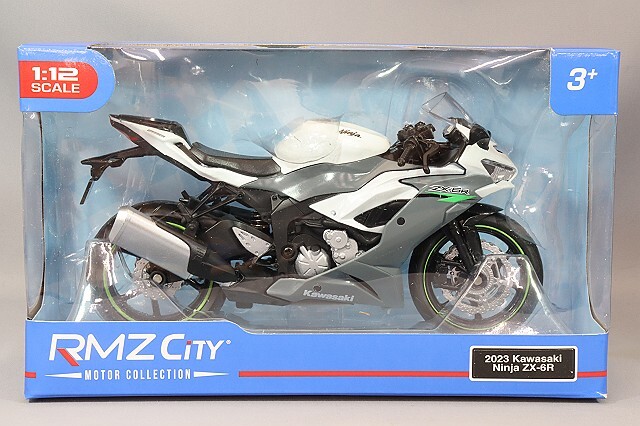 RMZ 1/12 2023 カワサキ ニンジャ ZX-6R グレー