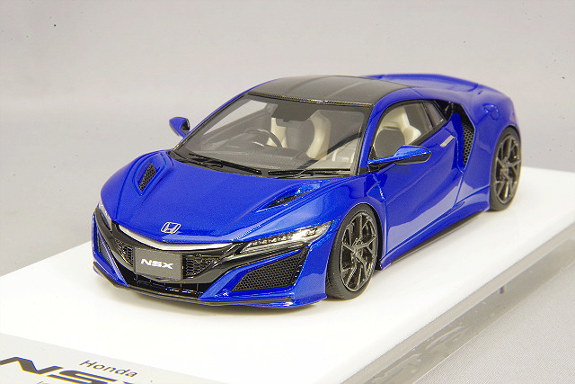 アイドロン 1/43 ホンダ NSX (NC1) 2016 ヌーベルブルーパール