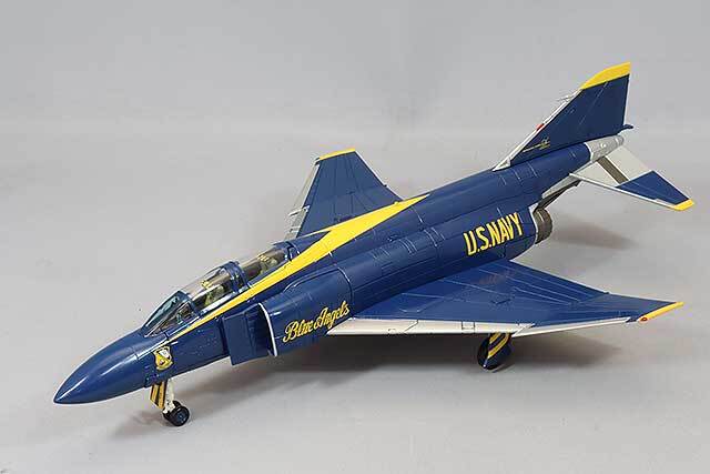 ホビーマスター 1/72 F-4J ファントム2 アメリカ海軍 ブルー