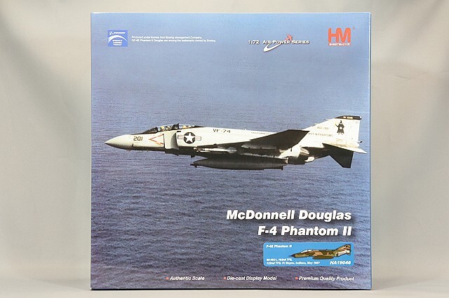 ホビーマスター 1/72 F-4E ファントム2 アメリカ空軍 第163戦闘飛行隊 1987