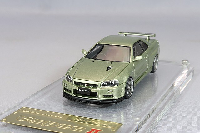 イグニッションモデル 1/64 日産 スカイライン GT-R V-specII (R34