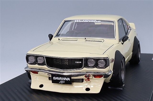 イグニッションモデル 1/18 マツダ サバンナ (S124A) セミワークス