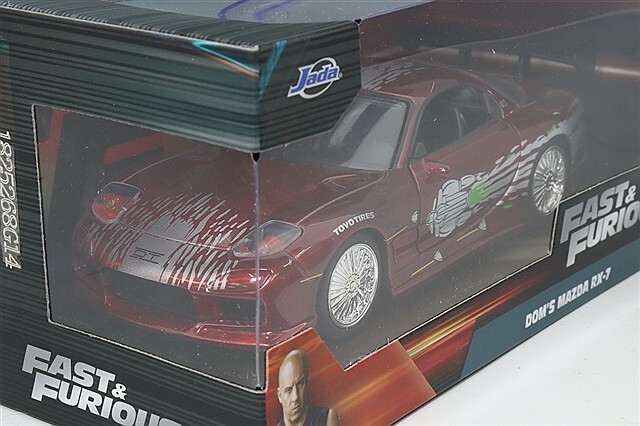 JADA 1/32 1995 マツダ RX-7 ダークレッド 