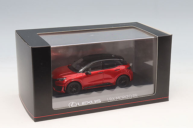 京商 1/43 レクサス LBX MORIZO RR レッドスピネル/ブラック