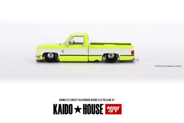 KAIDO HOUSE x TSM ミニGT 1/64 シボレー シルバラード KAIDO Flo