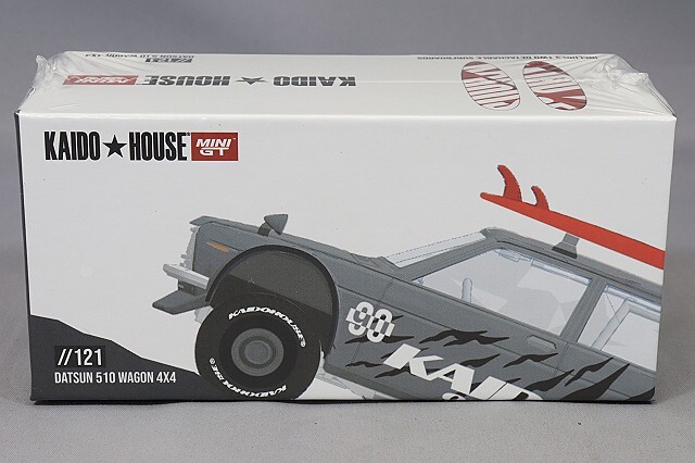 KAIDO HOUSE x TSM ミニGT 1/64 ダットサン KAIDO 510 ワゴン 4x4