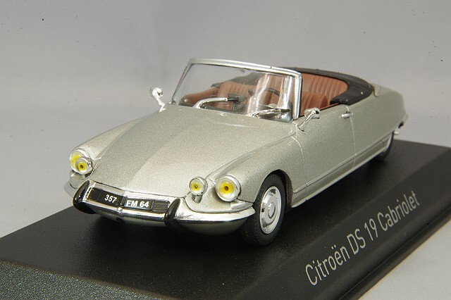 ノレブ 1/43 シトロエン DS19 カブリオレ 1965 パールグレー