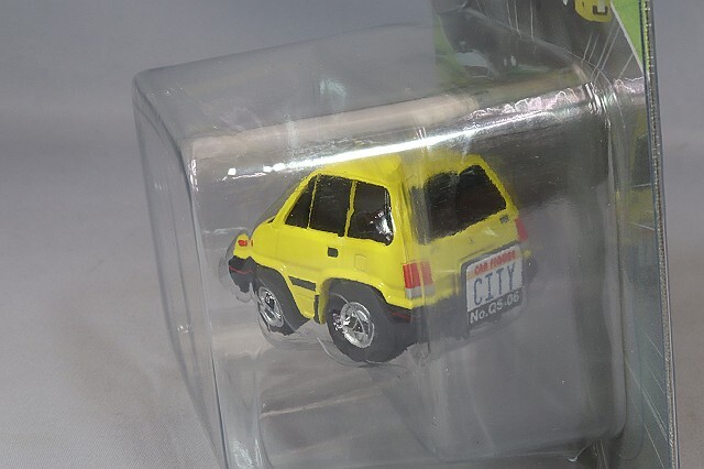 チョロQ Q's ホンダ シティR 黄
