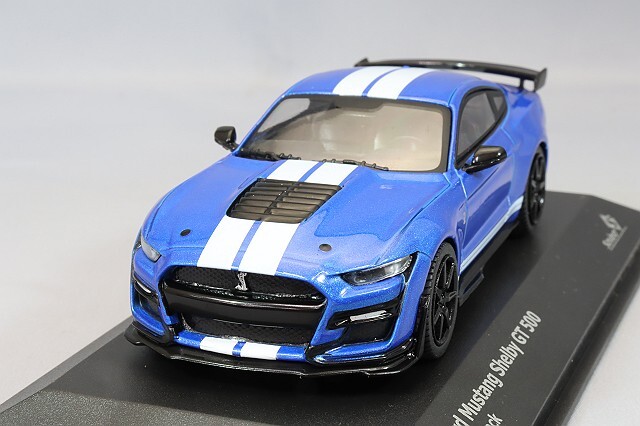 ソリド 1/43 フォード マスタング GT500 2020 ブルー
