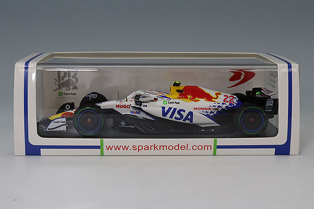 直筆サイン入り F1 角田裕毅 選手 2025 日本GP 1/43スケールモデル 1