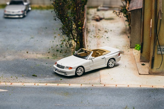 Tarmac 1/64 メルセデスベンツ SL 500 ケーニッヒスペシャル ホワイト