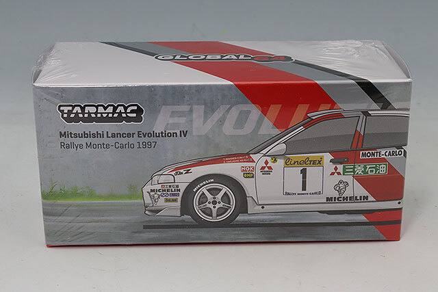 Tarmac 1/64 三菱 ランサー エボリューション IV ラリー モンテカルロ