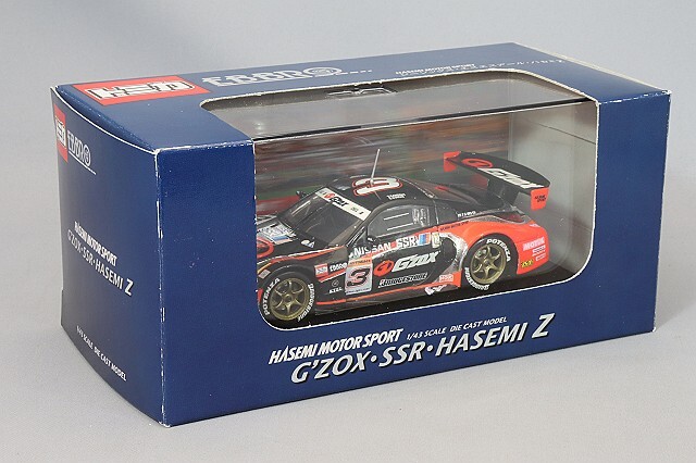 トミカエブロ 1/43 G'ZOX SSR ハセミ Z 2004 JGTC #3 金石年弘/E.コマス