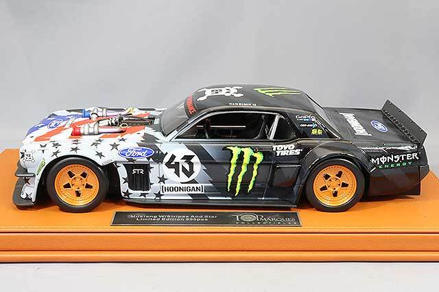 TOPMARQUES 1/18 フォード マスタング 1965 フーニガン V2 星条旗カラー