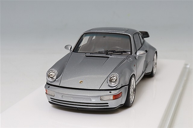 VISION 1/43 ポルシェ 911 (964) ターボ 3.6 1993 シルバー