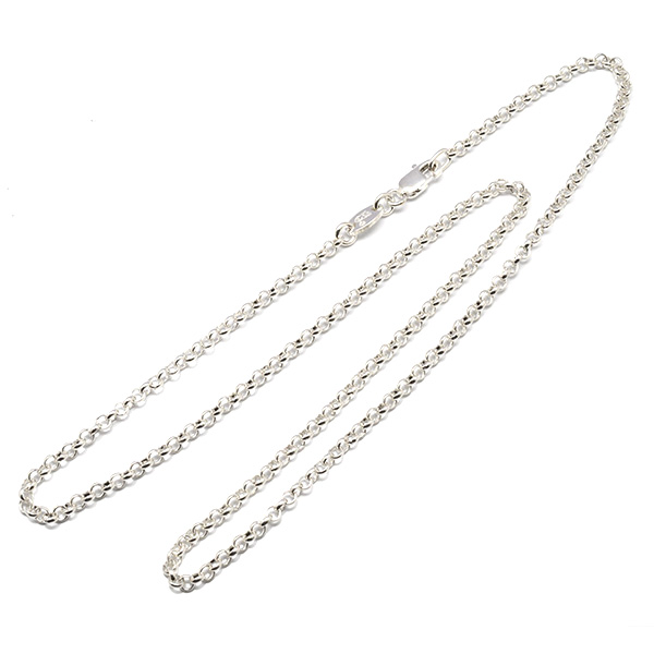 クロムハーツ CHROME HEARTS CH ロールチェーン/18inch（約46cm）