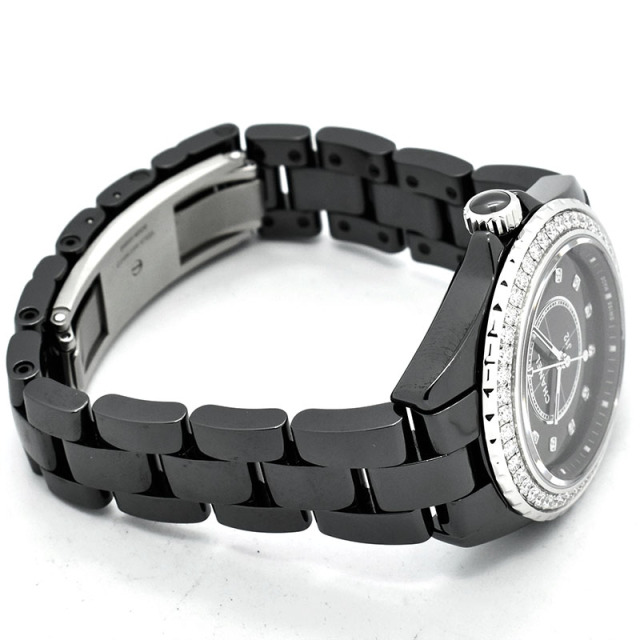 シャネル CHANEL J12 ダイヤベゼル Ref.H6419 中古