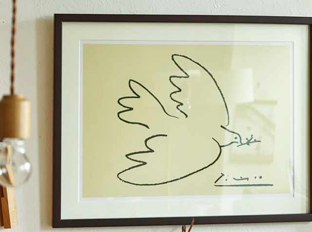 アートポスター Pablo Picasso Dove of Peace（パブロ ピカソ