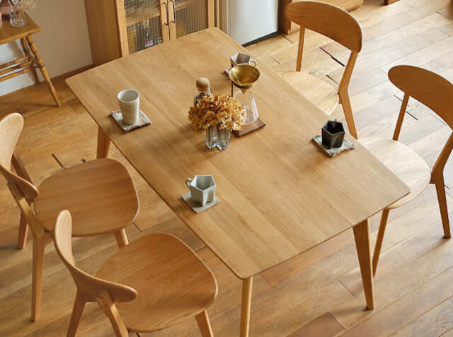 ダイニング5点セット RIVER（リバー）幅135cmタイプ｜北欧