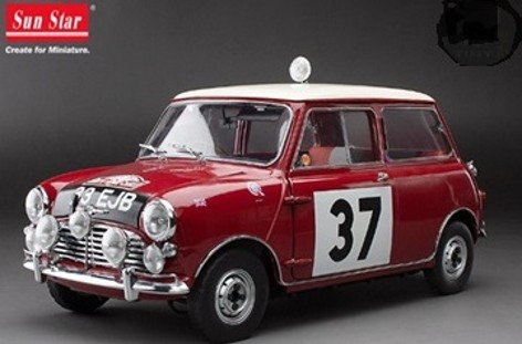 SunStar/サンスター ミニクーパー S 1964年 ラリーモンテカルロ 優勝
