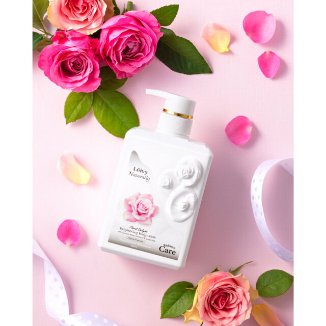 ラディアンスボディシャンプー ダマスクローズ 600ml｜Leivy Naturally
