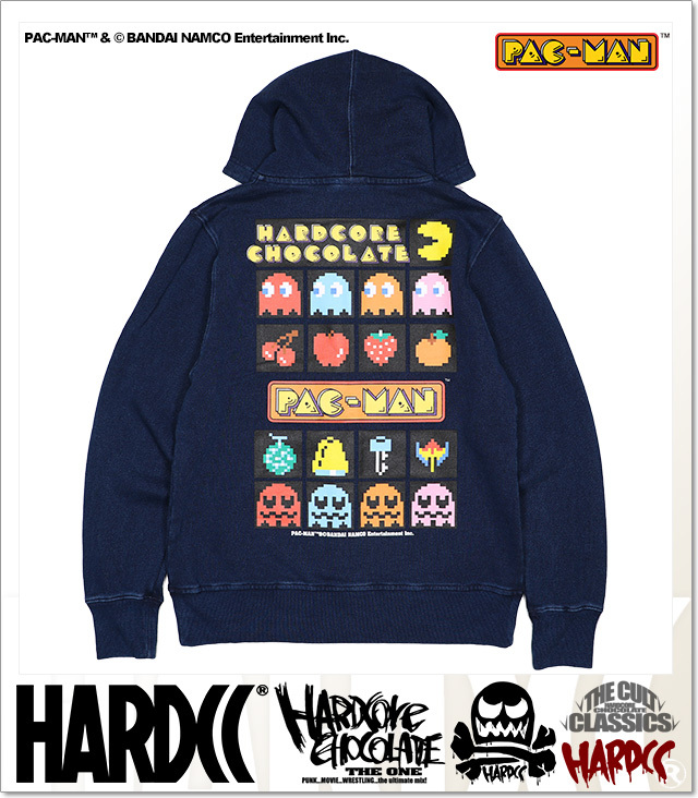 ハードコアチョコレート) HARDCORE CHOCOLATE パックマン×HARDCC・ZIP