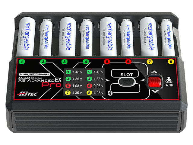 ハイテック 単3/ 単4充電器 AA/AAA チャージャー X8 アドバンス EX