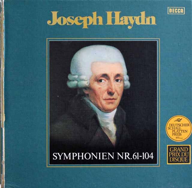 LP レコード ドラティのハイドン/交響曲全集（第1番～104番） 独DECCA 3796