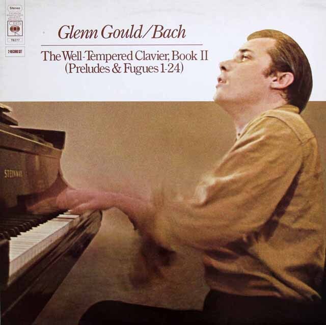 LP レコード グールドのバッハ/「平均律クラヴィーア曲集」第2巻全曲