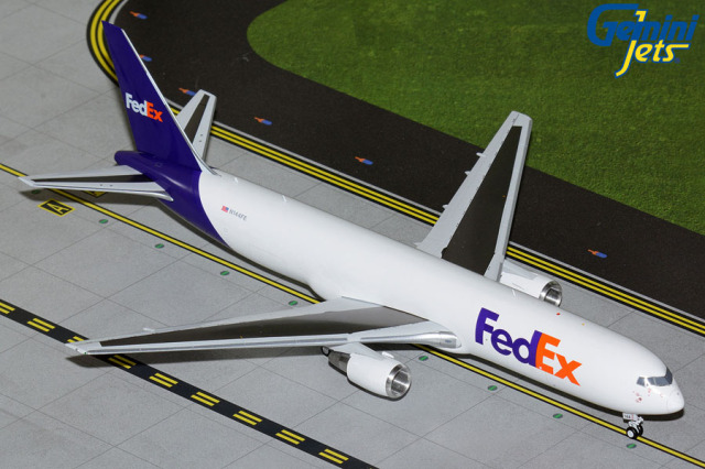 Gemini Jets 1/200 (ダイキャスト製) 767-300ERF FedEx N144FE Revised