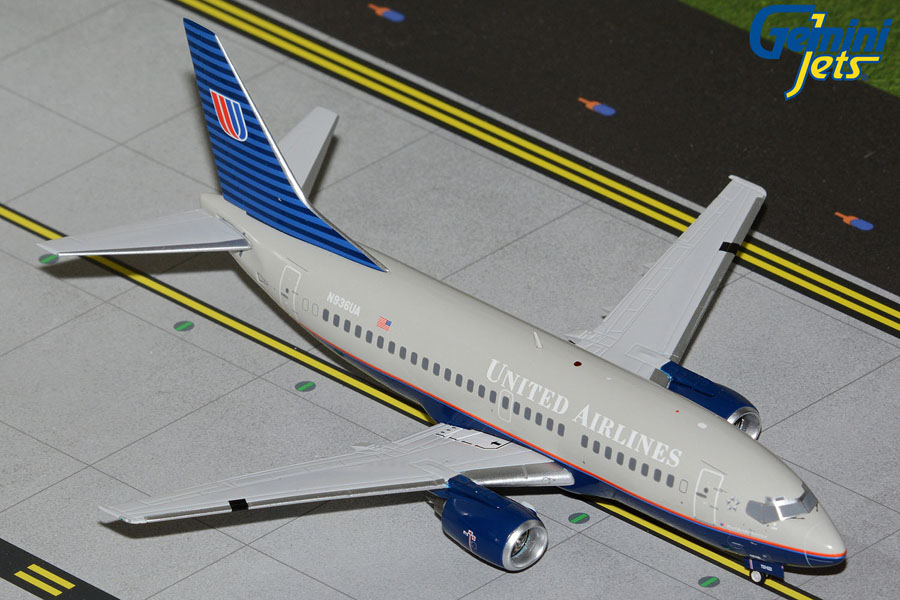 Gemini Jets 1/200 (ダイキャスト製) 737-500 ユナイテッド航空 N936UA